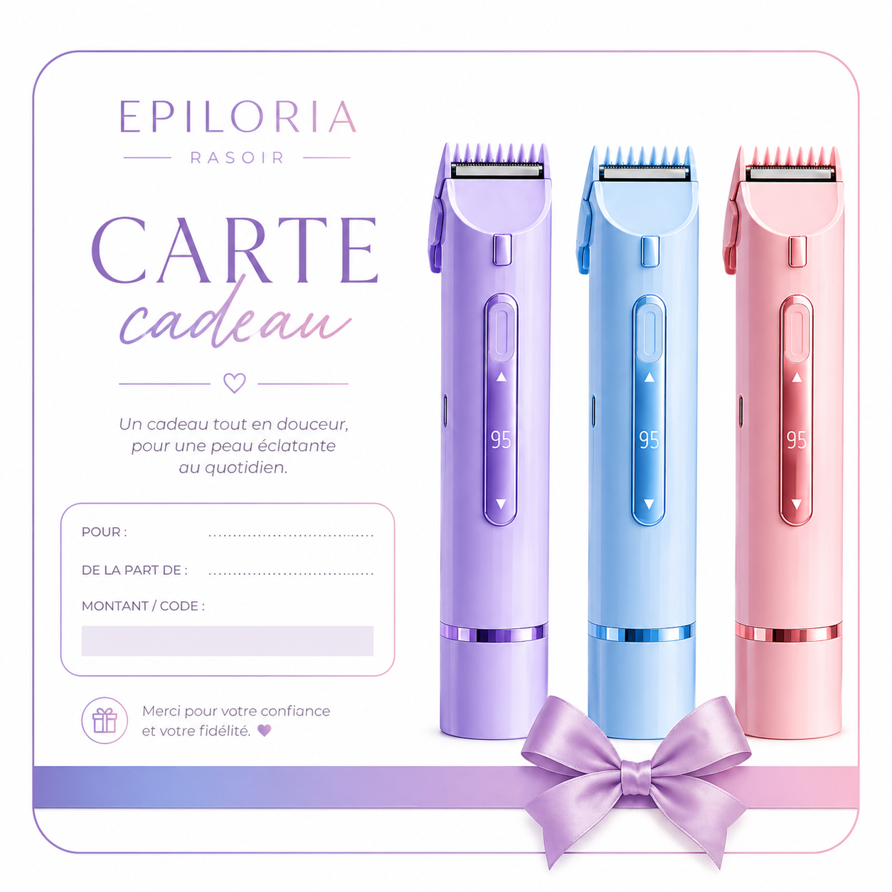 Carte Cadeau EPILORIA